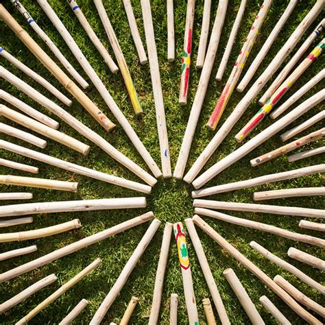 peace sticks.